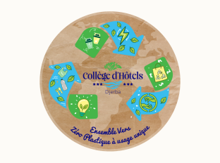 Djerba’s College of Hotels committed to the fight against plastic pollutio...